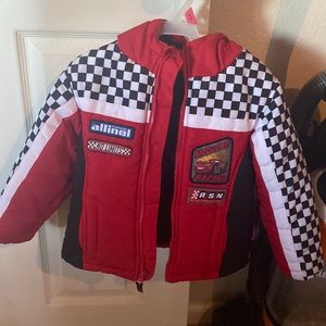 Disney Cars Pixar Jacket- Size 3